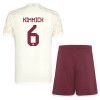 Original Trikotsatz FC Bayern München Kimmich 6 Champions League Ausweichtrikot 2023-24 Für Kinder